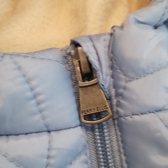 💕PERRY ELLIS💕 Zig Zag Quilted Pram 3-6 Months - Picture 6 of 10